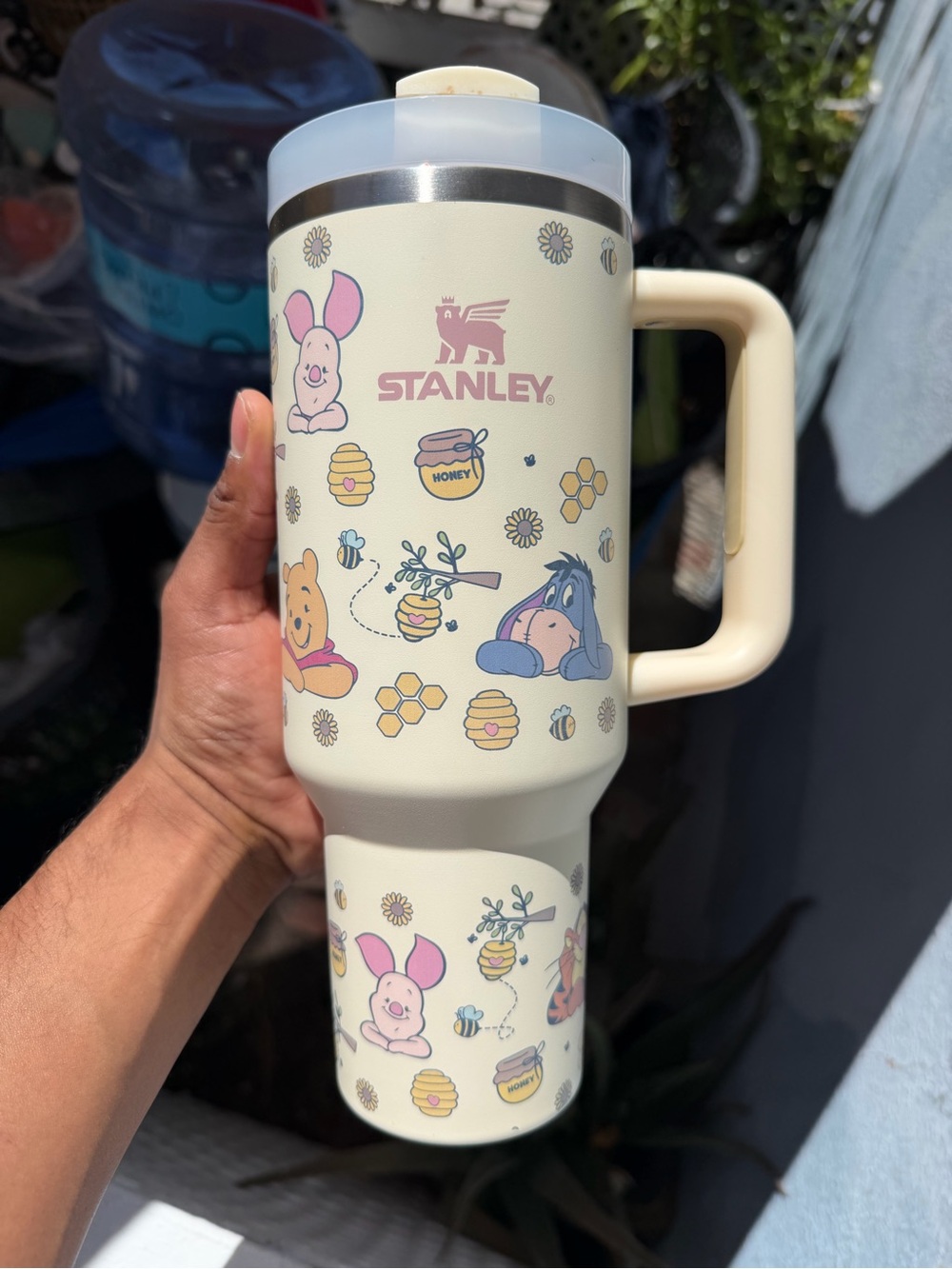 Stanley Winnie the Pooh Cream Insulated Travel Mug